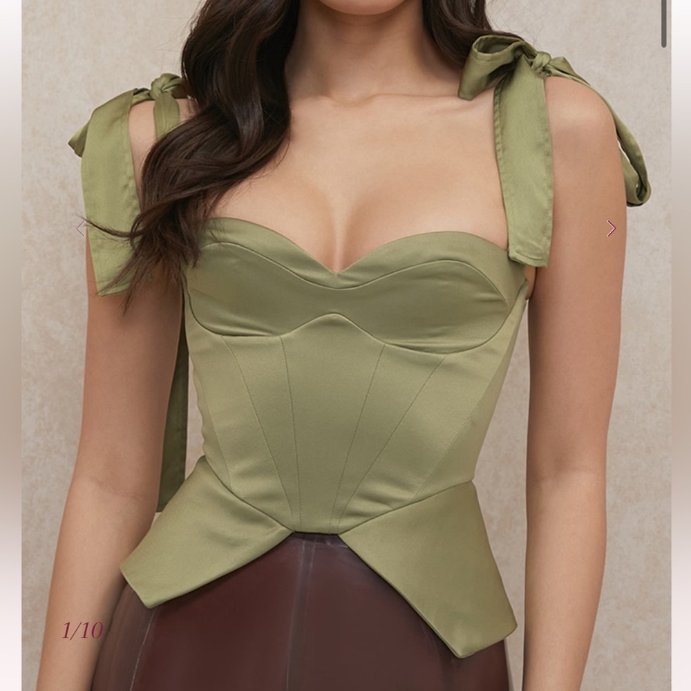 House of CB Olive Green Bodysuit